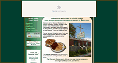 Desktop Screenshot of mainsailrestaurant.com